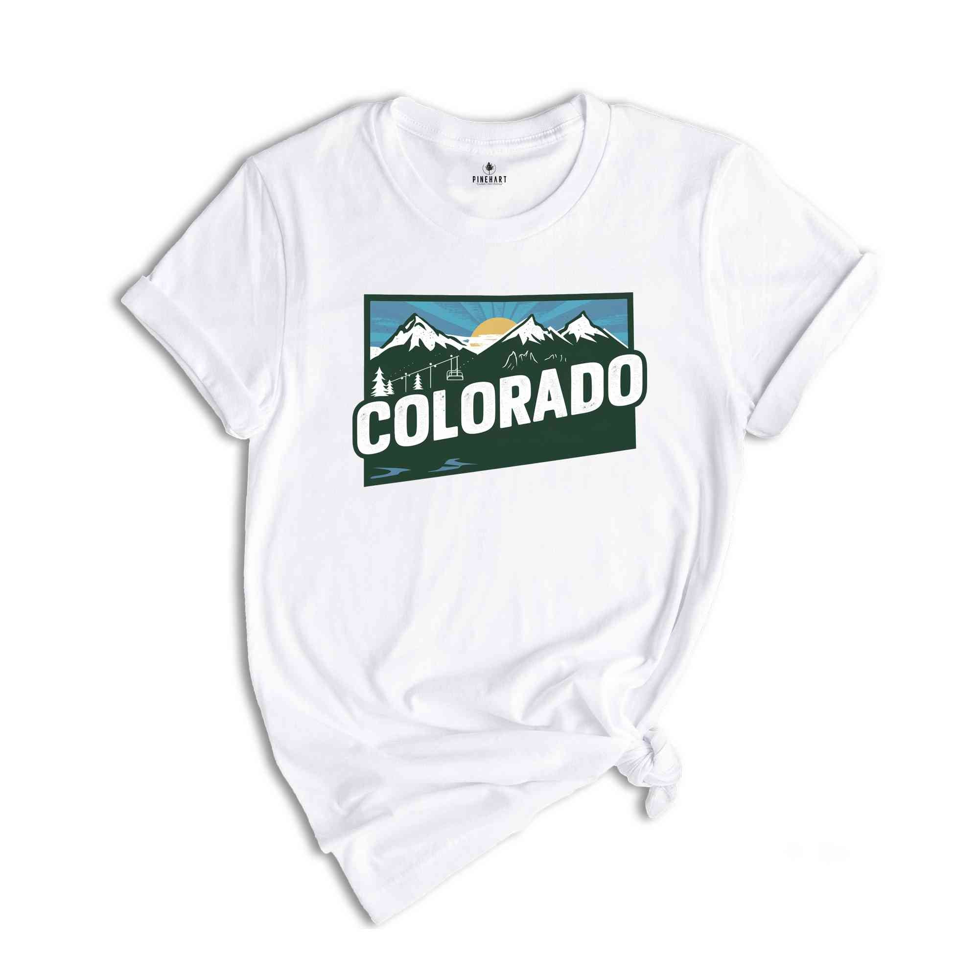 Retro State Of Colorado Shirt, State Of Colorado Shirt, State Shirt, Colorado Shirt, Colorado Lover Shirt, Family Trip Shirt, Travel Shirt