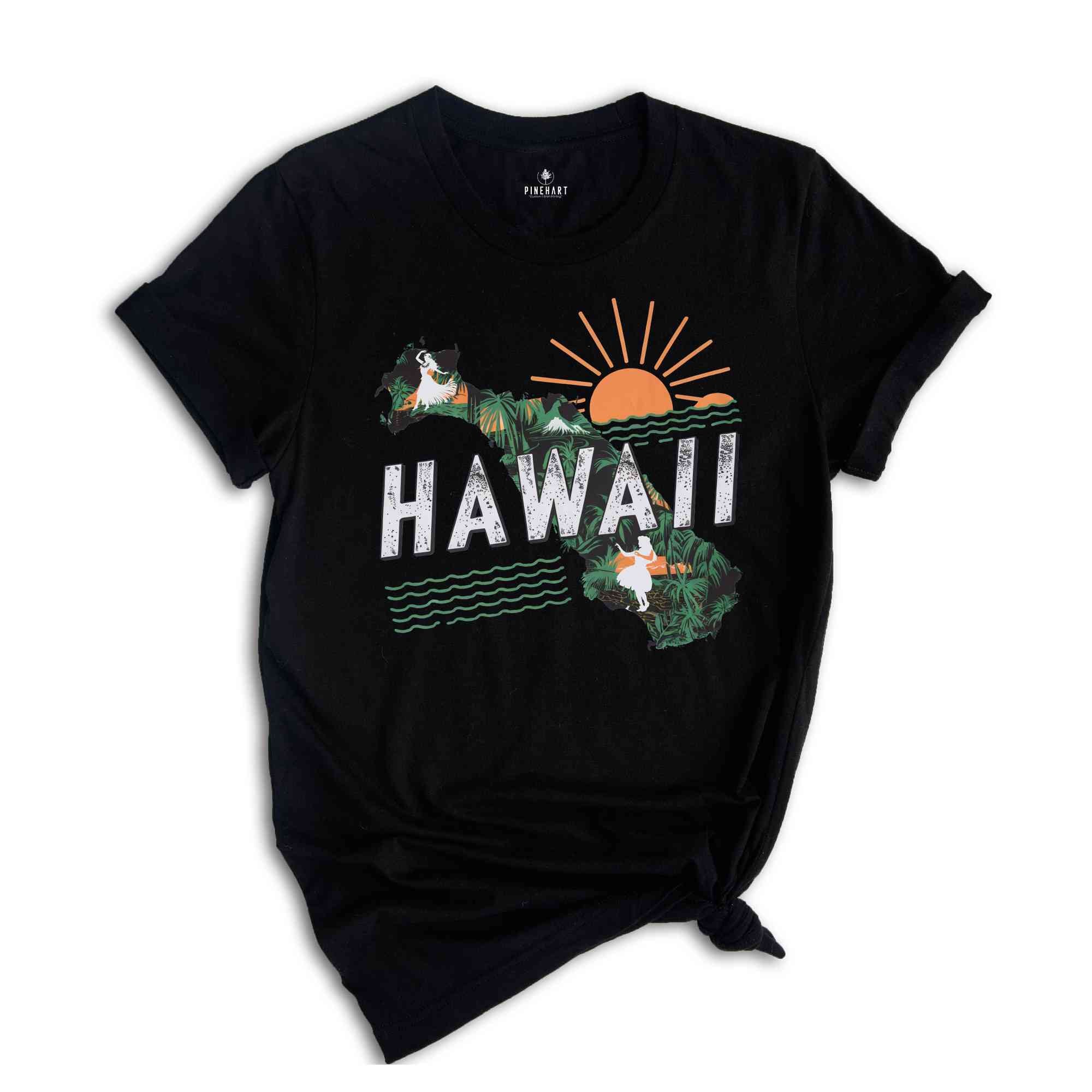 Retro State Of Hawaii Shirt, State Of Hawaii Shirt, State Shirt, Hawaii Shirt, Hawaii Lover Shirt, Family Trip Shirt, Travel Shirt