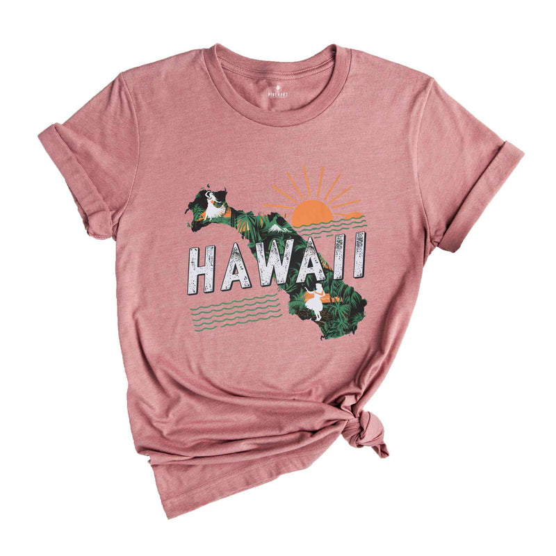 Retro State Of Hawaii Shirt, State Of Hawaii Shirt, State Shirt, Hawaii Shirt, Hawaii Lover Shirt, Family Trip Shirt, Travel Shirt