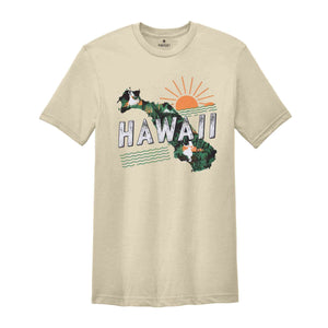 Retro State Of Hawaii Shirt, State Of Hawaii Shirt, State Shirt, Hawaii Shirt, Hawaii Lover Shirt, Family Trip Shirt, Travel Shirt