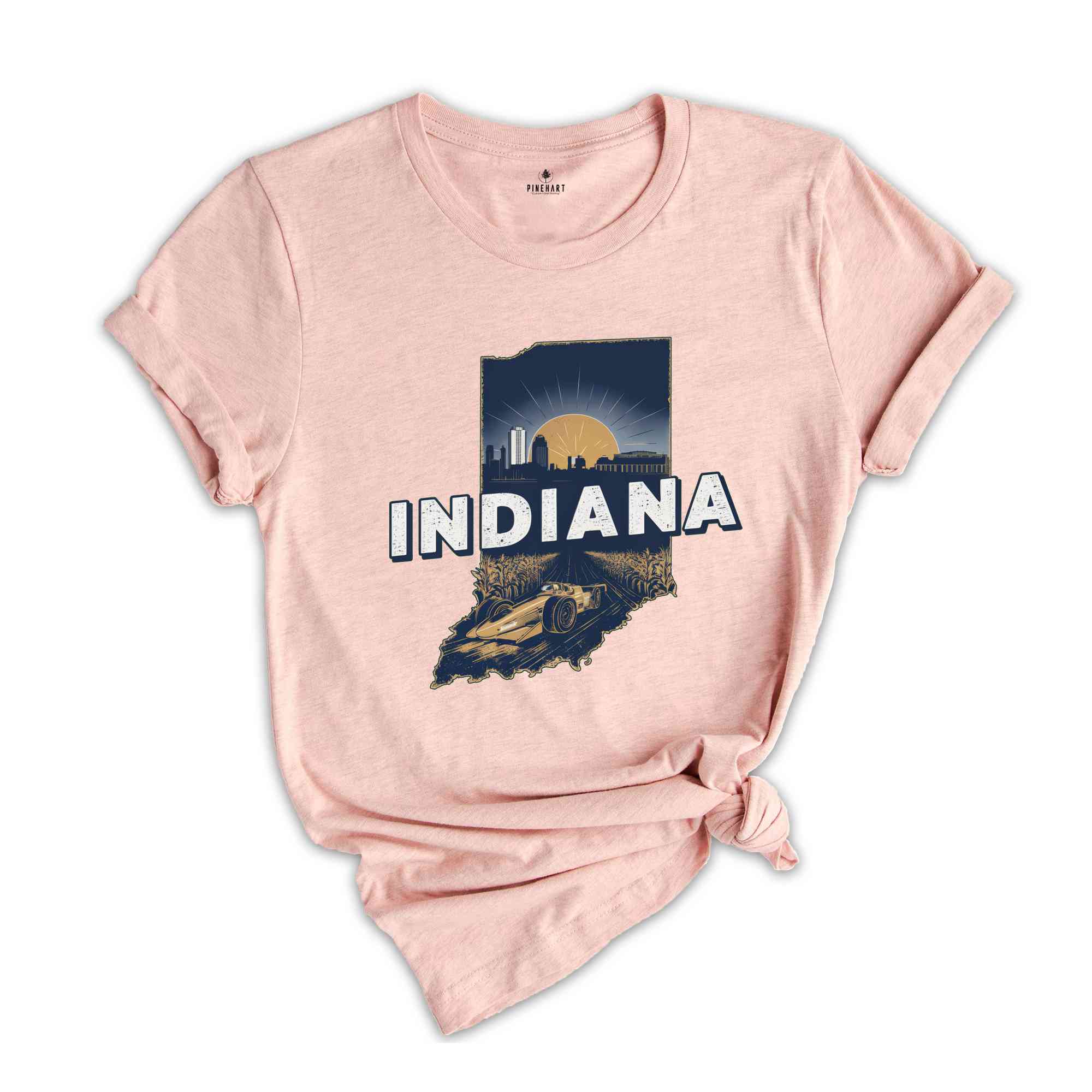 Retro State Of Indiana Shirt, State Of Indiana Shirt, State Shirt, Indiana Shirt, Indiana Lover Shirt, Family Trip Shirt, Travel Shirt