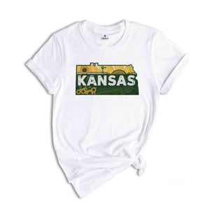 Retro State Of Kansas Shirt, State Of Kansas Shirt, State Shirt, Kansas Shirt, Kansas Lover Shirt, Family Trip Shirt, Travel Shirt