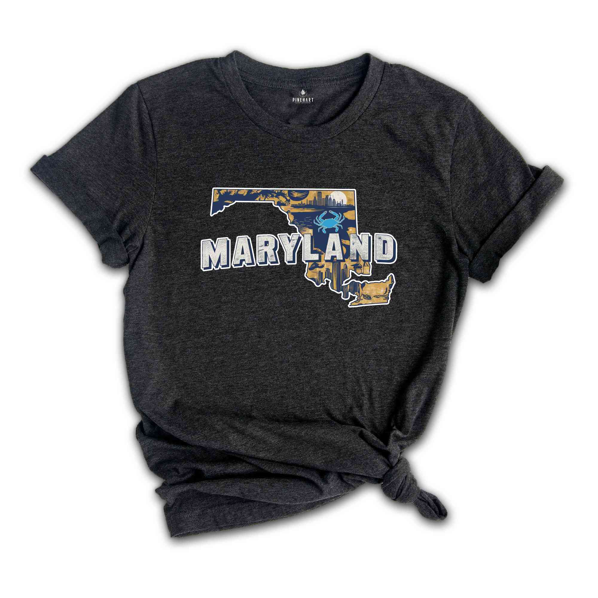 Retro State Of Maryland Shirt, State Of Maryland Shirt, State Shirt, Maryland Shirt, Maryland Lover Shirt, Family Trip Shirt, Travel Shirt