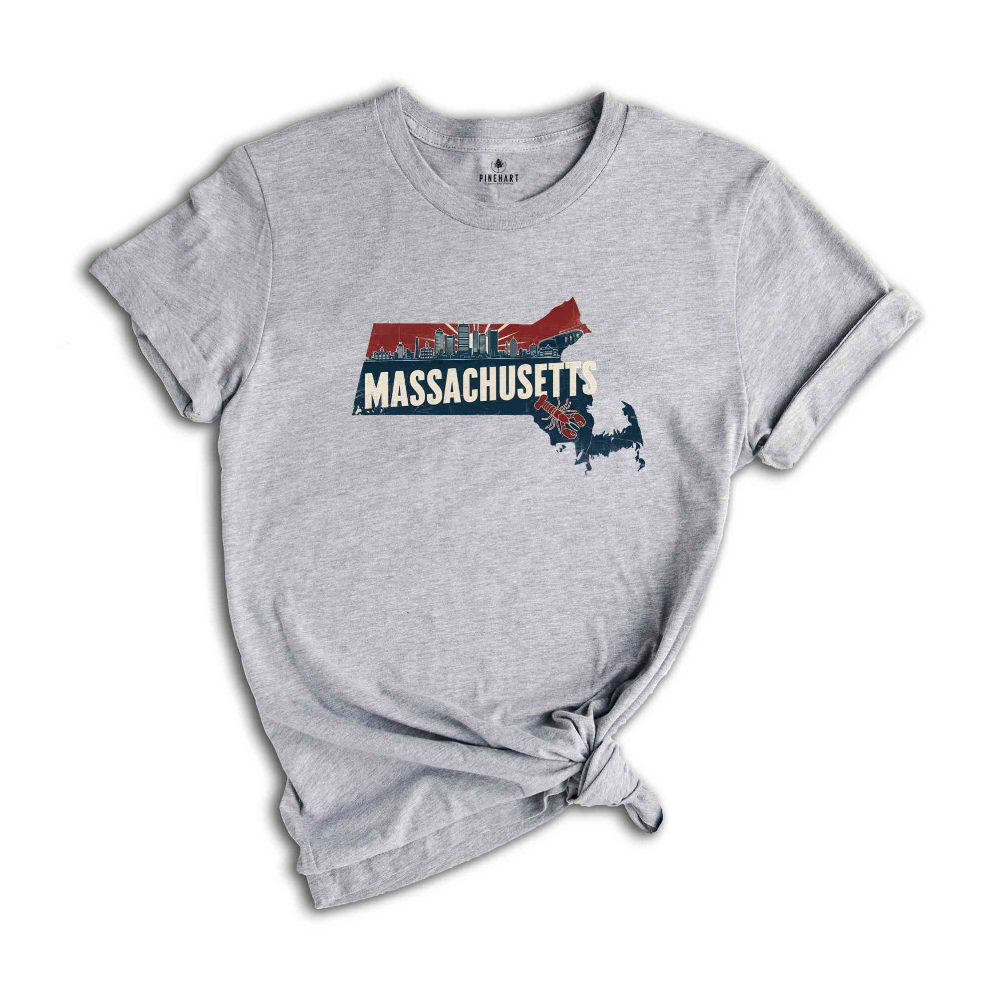 Retro State Of Massachusetts Shirt, State Of Massachusetts Shirt, Massachusetts Shirt, Massachusetts Lover Shirt, Family Trip Shirt