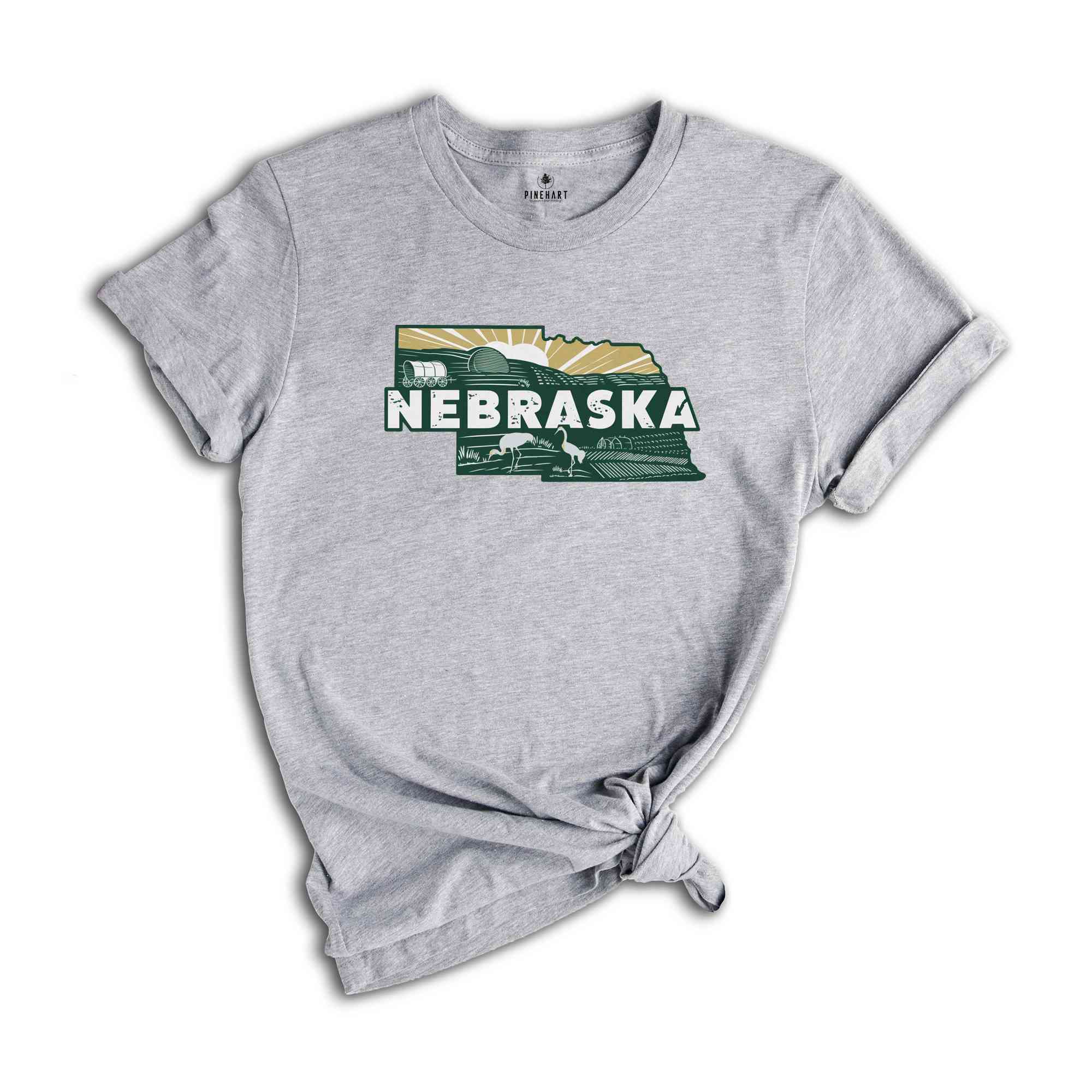 Retro State Of Nebraska Shirt, State Of Nebraska Shirt, State Shirt, Nebraska Shirt, Nebraska Lover Shirt, Family Trip Shirt, Travel Shirt