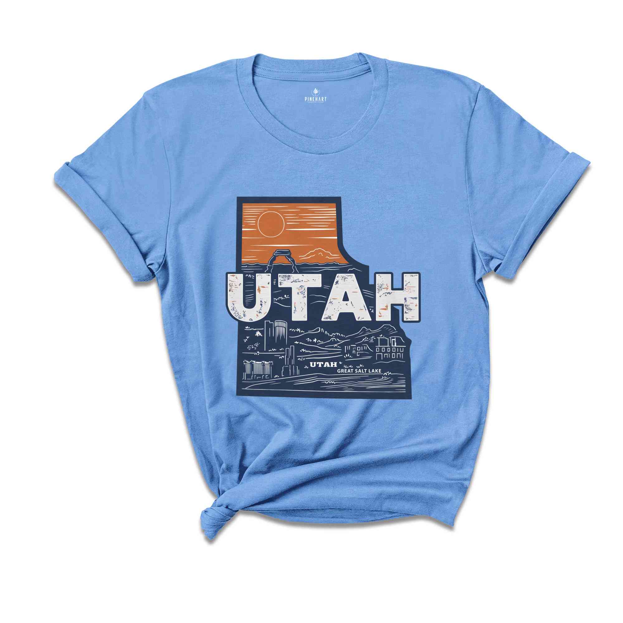 Retro State Of Utah Shirt, State Of Utah Shirt, State Shirt, Utah Shirt, Utah Lover Shirt, Family Trip Shirt, Travel Shirt