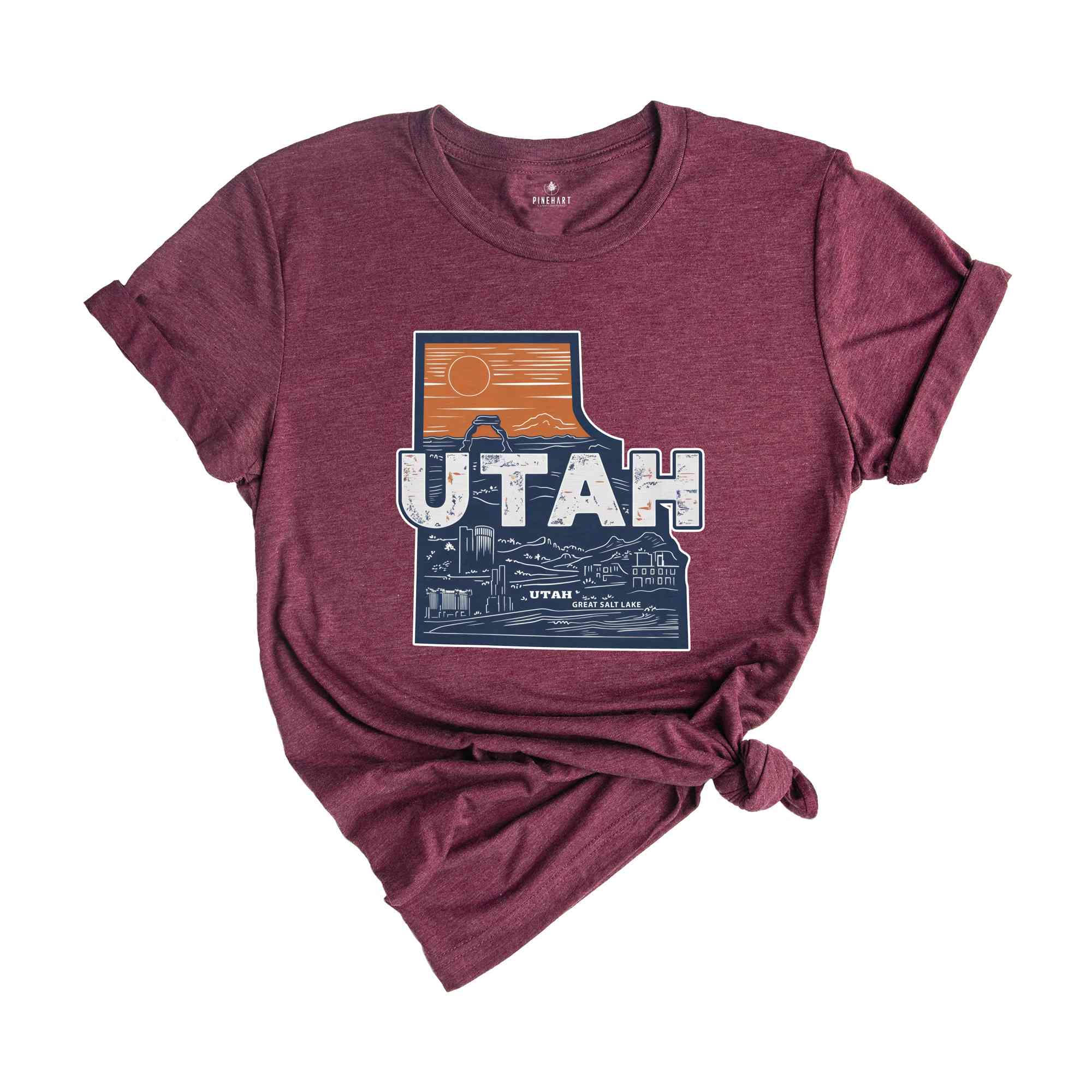 Retro State Of Utah Shirt, State Of Utah Shirt, State Shirt, Utah Shirt, Utah Lover Shirt, Family Trip Shirt, Travel Shirt