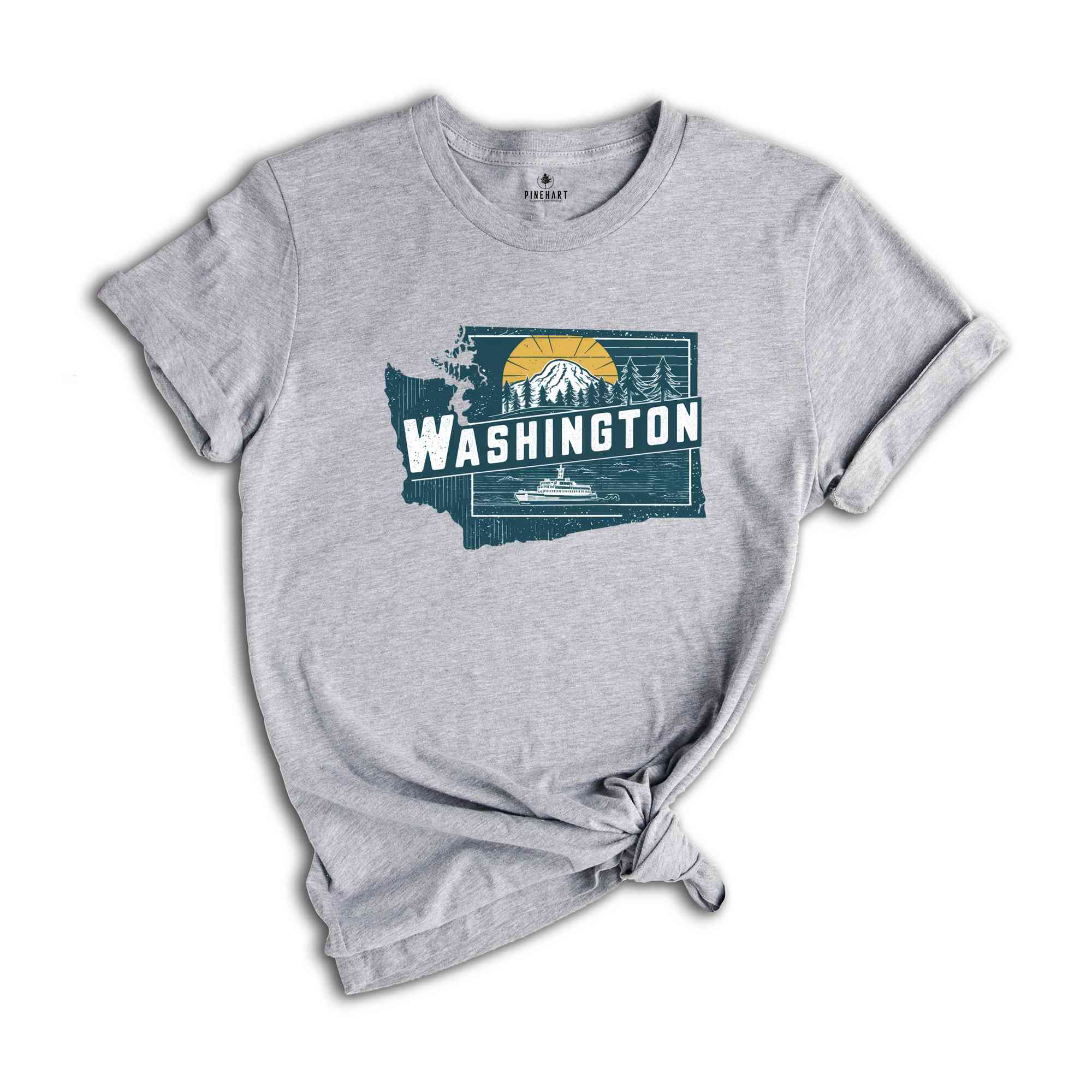 Retro State Of Washington Shirt, State Of Washington Shirt, State Shirt, Washington Lover Shirt, Family Trip Shirt, Travel Shirt