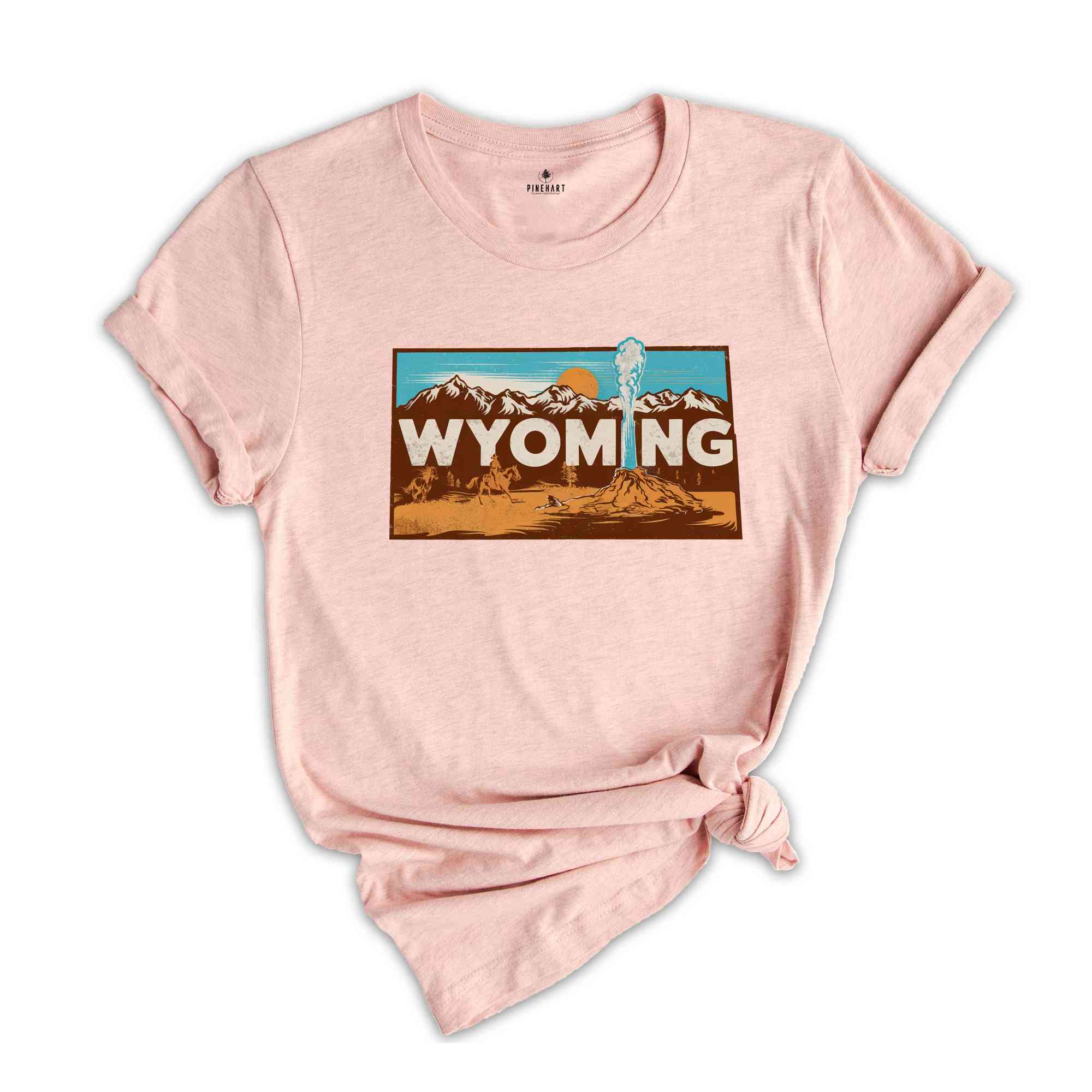 Retro State Of Wyoming Shirt, State Of Wyoming Shirt, State Shirt, Wyoming Shirt, Wyoming Lover Shirt, Family Trip Shirt, Travel Shirt