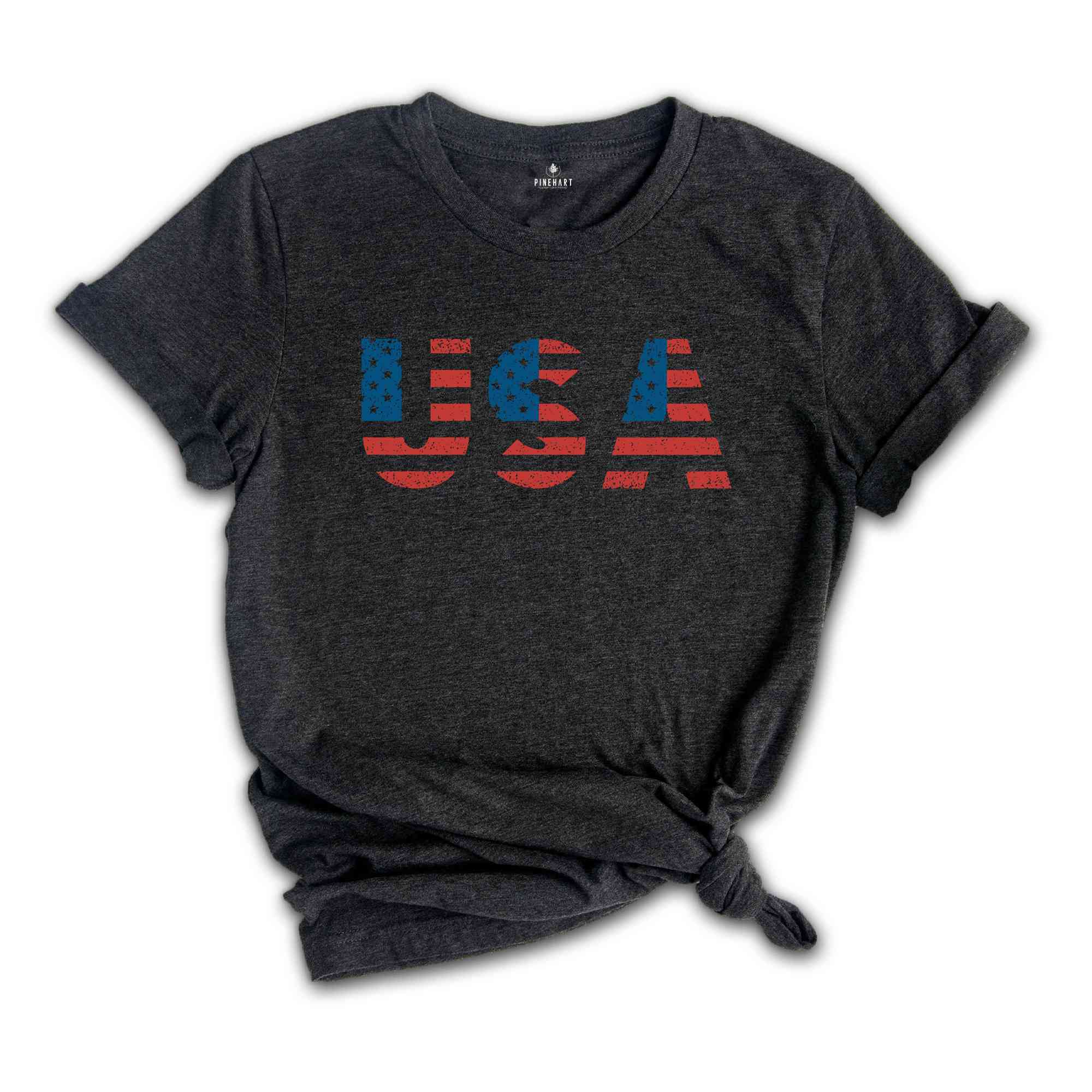 Retro USA T-Shirt, 4th of July Tee, American T-Shirt, Vintage American Shirt, Fourth Of The July Gifts