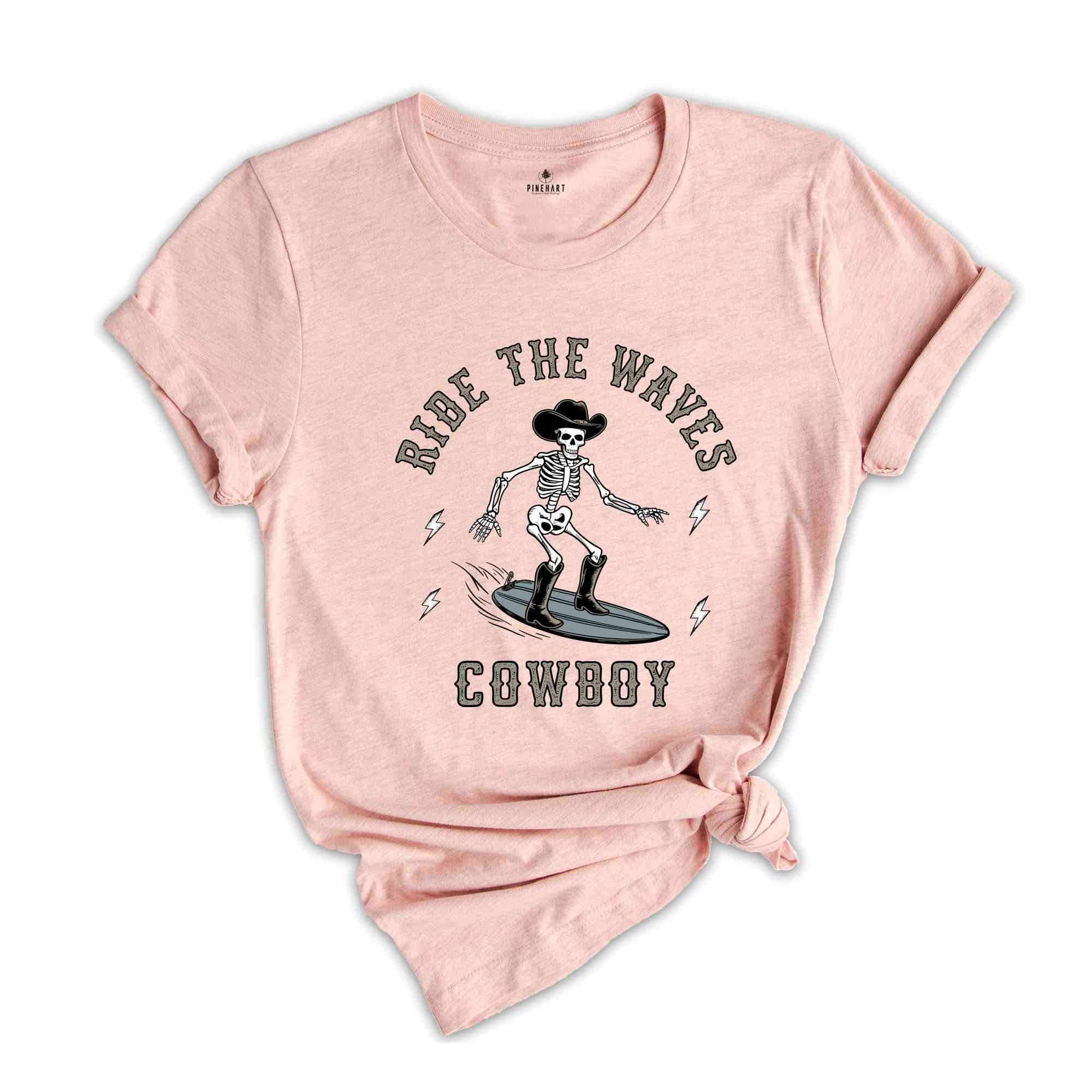 Ride The Wave Shirt, Summer Surfer Shirt, Surfing Vacation Shirt, Surfer Dad Shirt , Funny Skeleton Shirt , Funny Surf Shirt