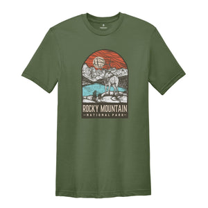 Rocky Mountain National Park Shirt, Rocky Mountain National Park Deer Shirt, Rocky Mountain National Park Camping