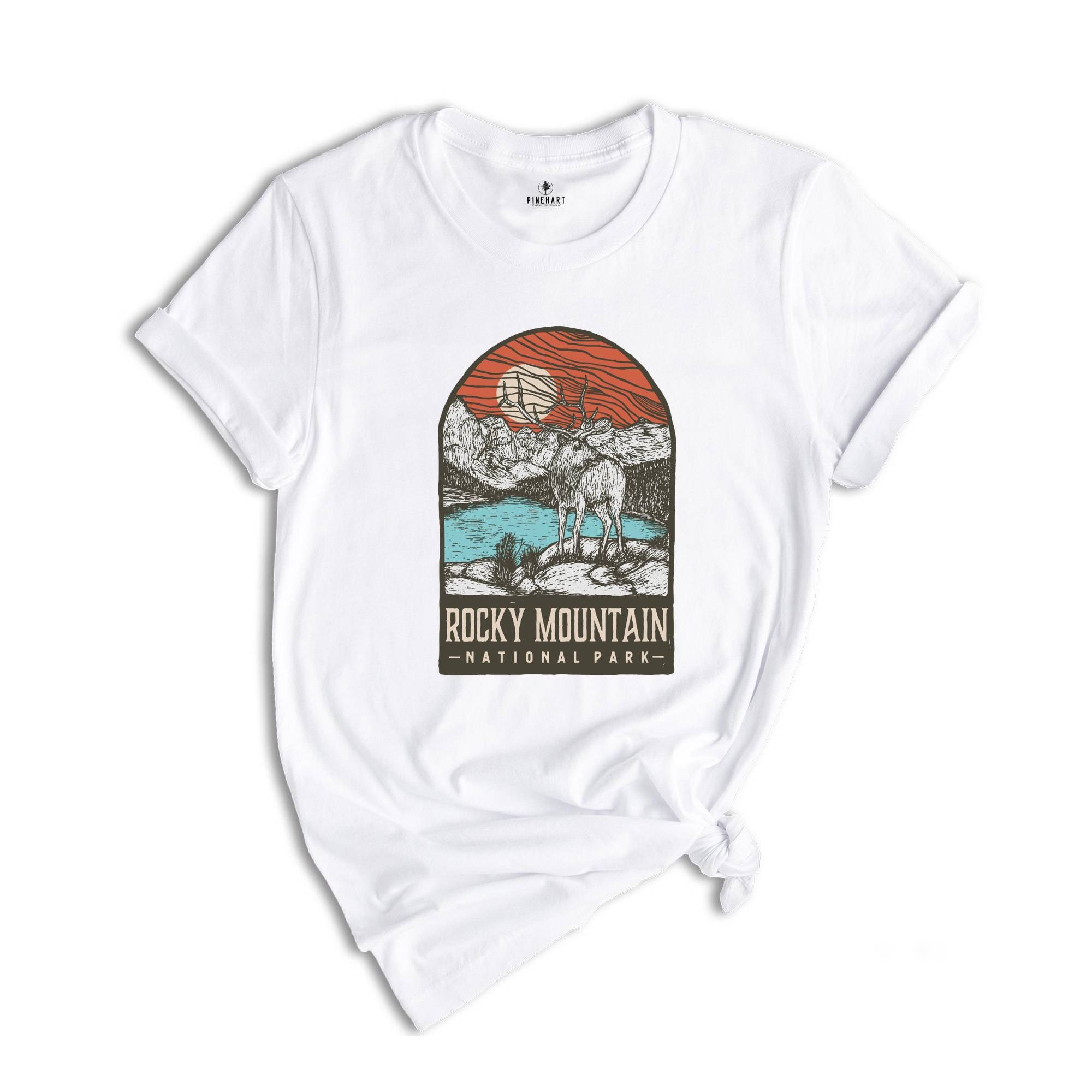 Rocky Mountain National Park Shirt, Rocky Mountain National Park Deer Shirt, Rocky Mountain National Park Camping