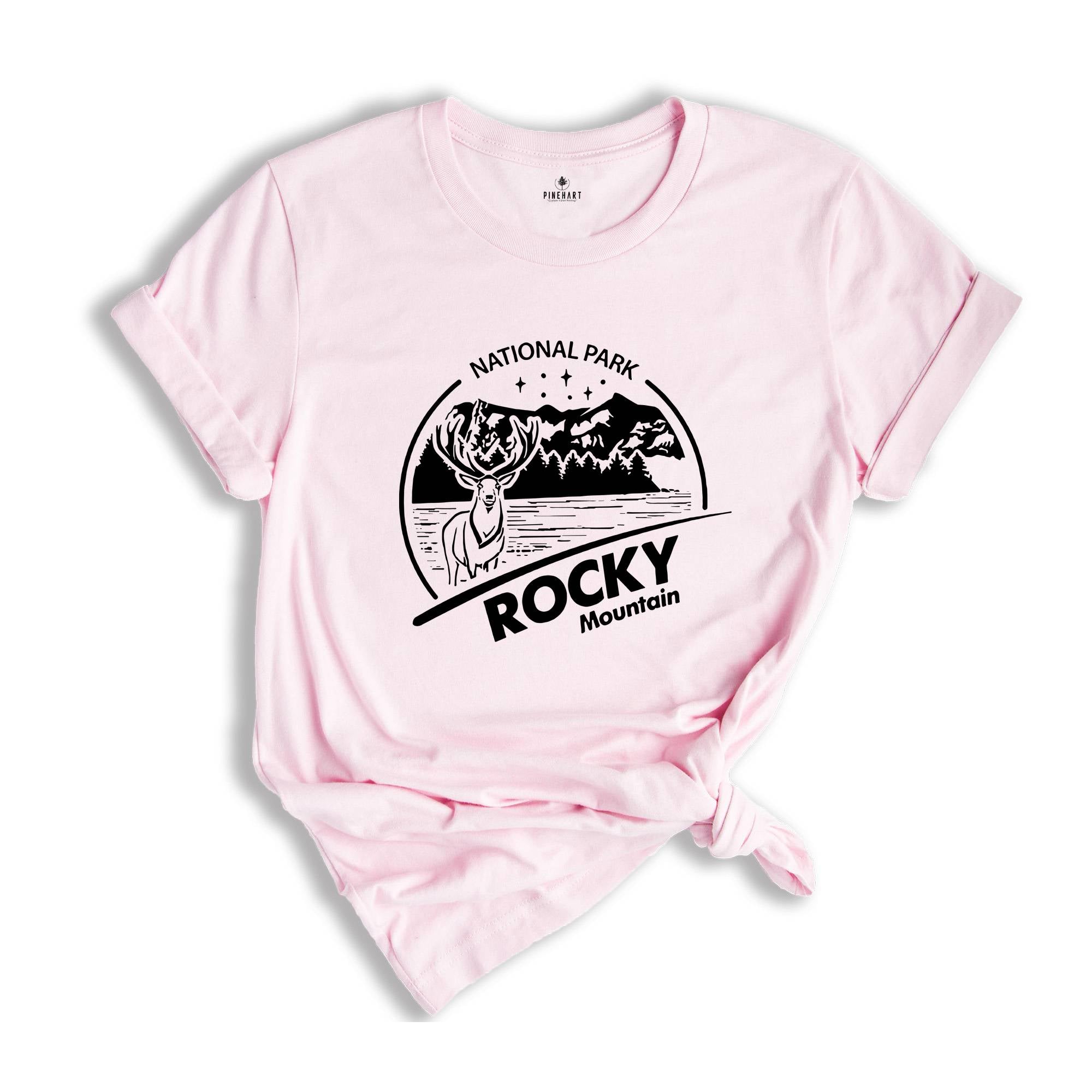 Rocky Mountain Shirt, Rocky Mountain National Park Shirt, Rocky Mountain Park Camping, Rocky Mountain Hiking Shirt, Rocky Mt Shirt
