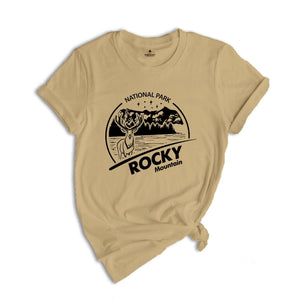 Rocky Mountain Shirt, Rocky Mountain National Park Shirt, Rocky Mountain Park Camping, Rocky Mountain Hiking Shirt, Rocky Mt Shirt