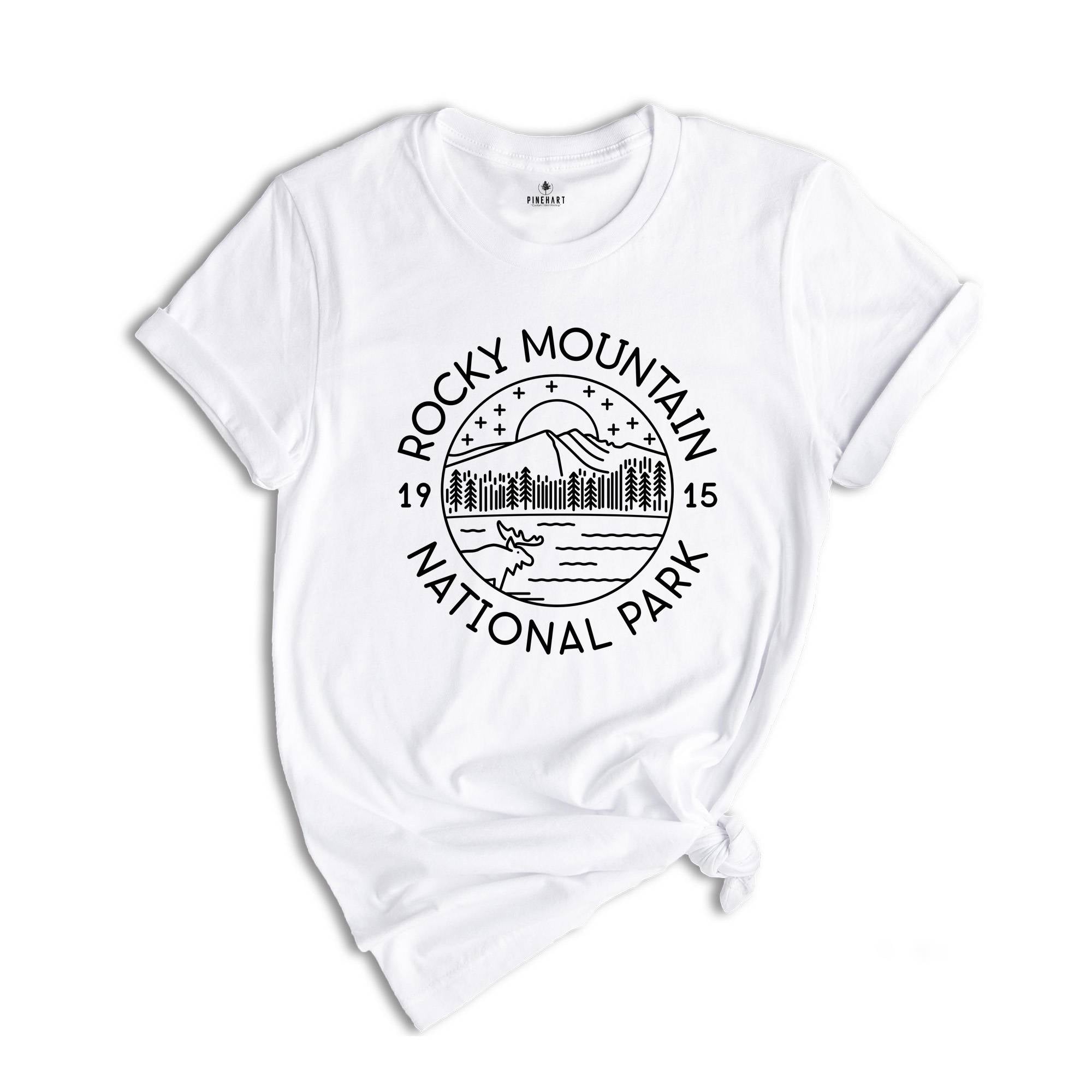 Rocky Mountain Shirt, Rocky Mountain National Park Shirt, Rocky Mountain Park Camping, Rocky Mountain Hiking Shirt, Rocky Mt Shirt