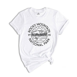 Rocky Mountain Shirt, Rocky Mountain National Park Shirt, Rocky Mountain Park Camping, Rocky Mountain Hiking Shirt, Rocky Mt Shirt