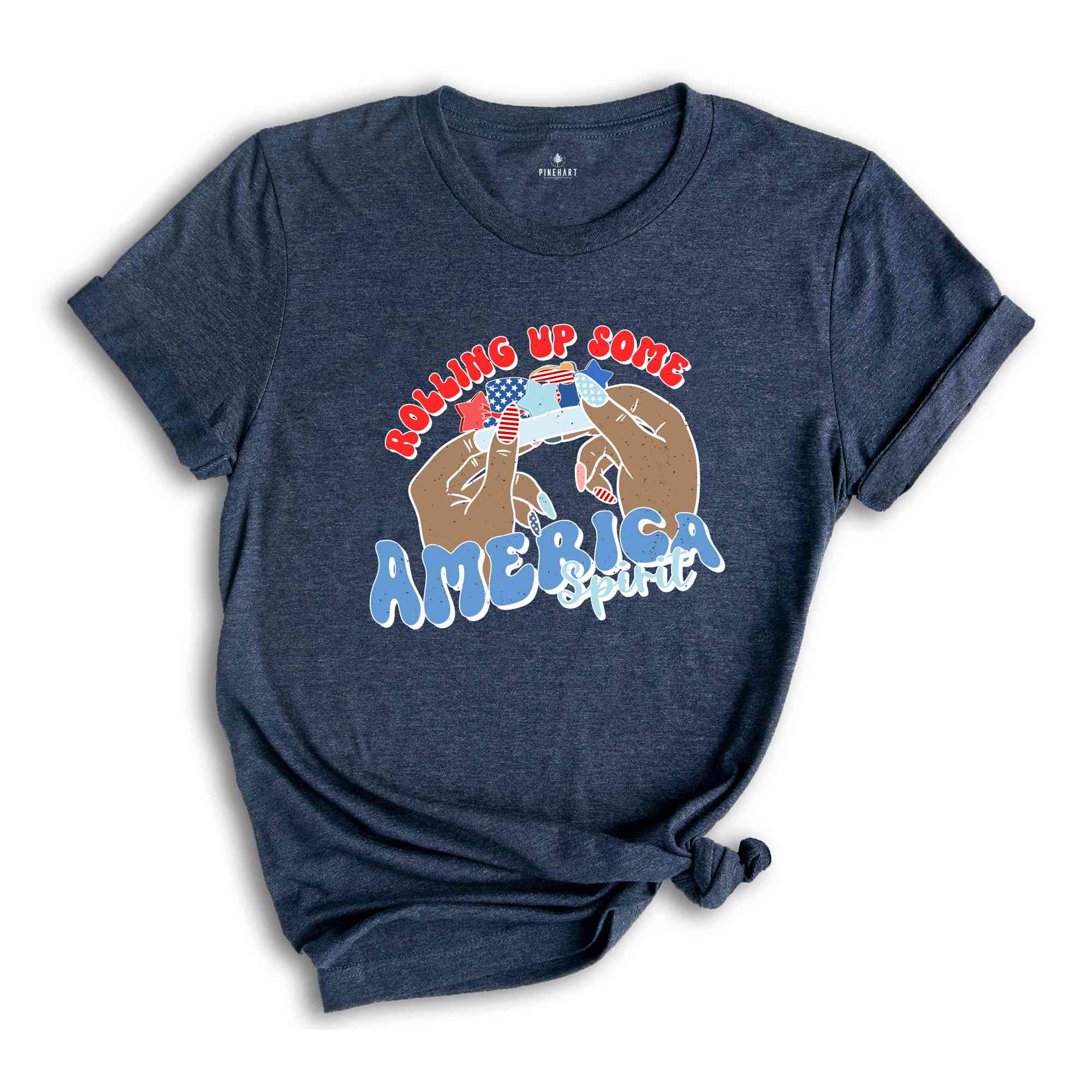 Rolling Up Some America Spirit Shirt, USA Shirt, USA Flag Shirt, 4th Of July Shirt, America Shirt, Patriotic Shirt, Republican Shirt,