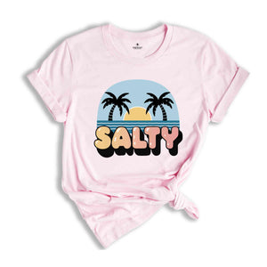 Salty Shirt, Trendy Beach Shirt, Beach Shirt, Beach Shirt, Vacation Shirt, Trendy Summer Shirt, Summer Mom Shirt
