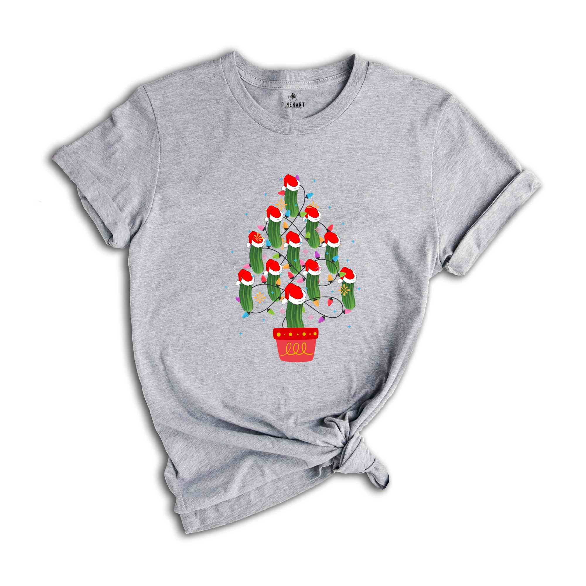 Santa Pickle Tee, Christmas Pickle Gift, Funny Pickle Shirts, Cute Pickle Tee, Pickle Lover Gift, Birthday Shirt, Girls Pickle Shirt