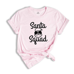 Santa Squad Shirt, Cool Santa Shirt, Christmas Party Tee, Christmas Sweatshirt, Holiday Shirt, Funny Santa Shirt, Cousin Crew Shirt
