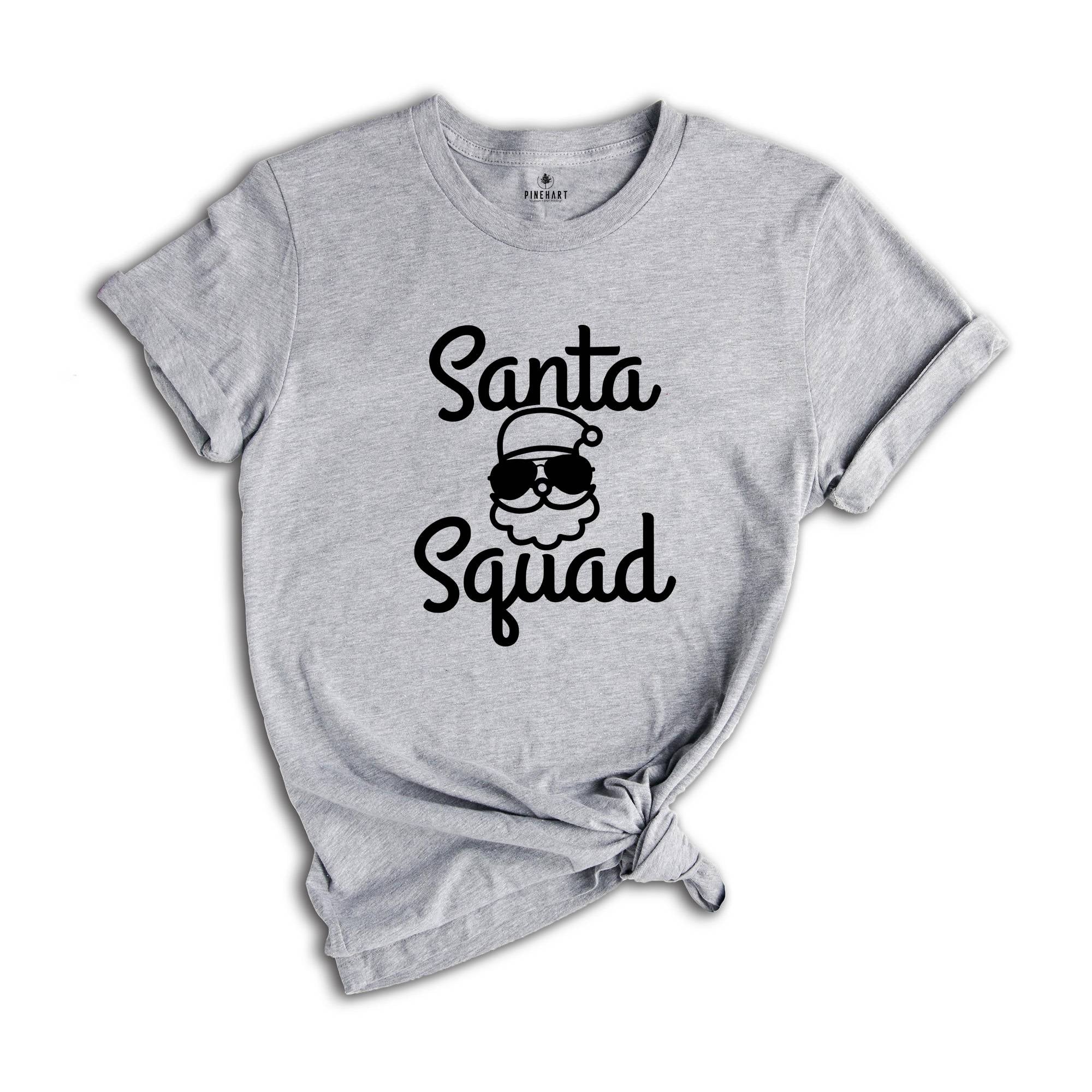 Santa Squad Shirt, Cool Santa Shirt, Christmas Party Tee, Christmas Sweatshirt, Holiday Shirt, Funny Santa Shirt, Cousin Crew Shirt