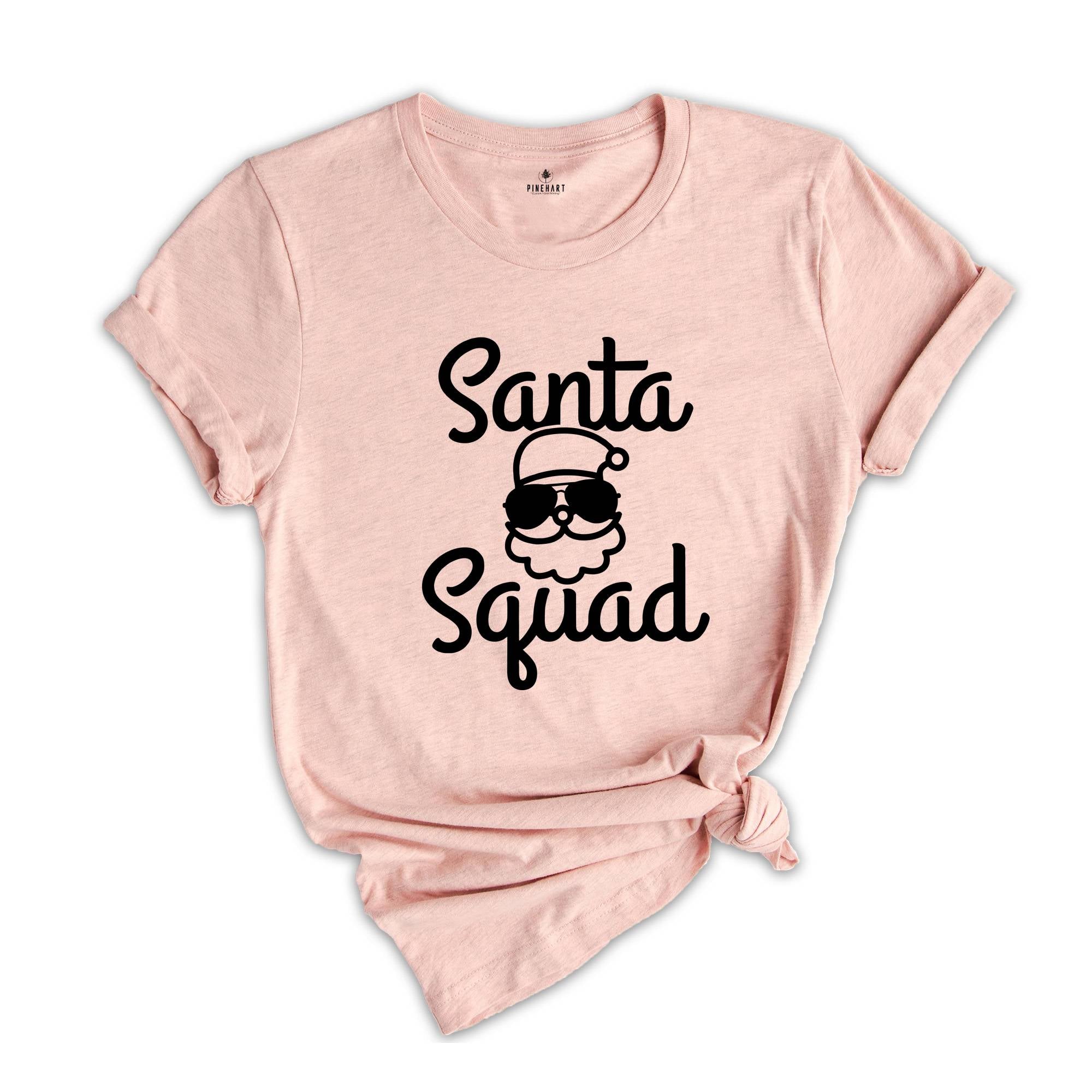 Santa Squad Shirt, Cool Santa Shirt, Christmas Party Tee, Christmas Sweatshirt, Holiday Shirt, Funny Santa Shirt, Cousin Crew Shirt