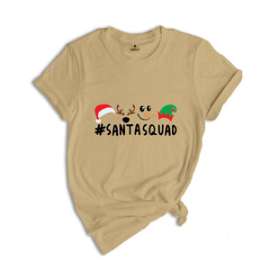 Santa Squad Shirt, Funny Santa Shirt, Christmas Reunion, Christmas Party Tee, Santa Hat Shirt, Cousin Crew Shirt, Christmas Sweatshirt