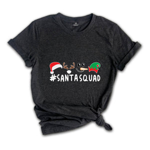 Santa Squad Shirt, Funny Santa Shirt, Christmas Reunion, Christmas Party Tee, Santa Hat Shirt, Cousin Crew Shirt, Christmas Sweatshirt