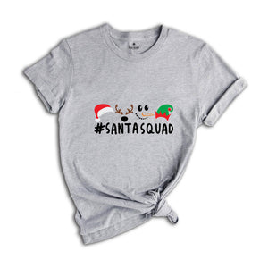 Santa Squad Shirt, Funny Santa Shirt, Christmas Reunion, Christmas Party Tee, Santa Hat Shirt, Cousin Crew Shirt, Christmas Sweatshirt