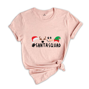 Santa Squad Shirt, Funny Santa Shirt, Christmas Reunion, Christmas Party Tee, Santa Hat Shirt, Cousin Crew Shirt, Christmas Sweatshirt