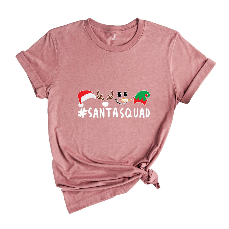 Santa Squad Shirt, Funny Santa Shirt, Christmas Reunion, Christmas Party Tee, Santa Hat Shirt, Cousin Crew Shirt, Christmas Sweatshirt
