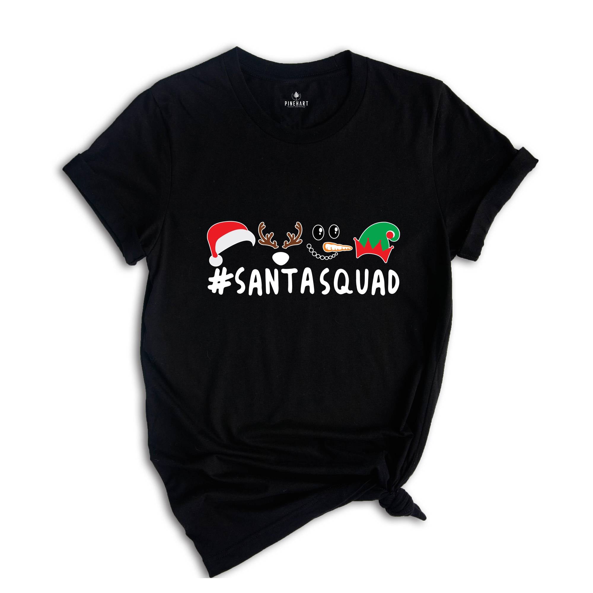 Santa Squad Shirt, Funny Santa Shirt, Christmas Reunion, Christmas Party Tee, Santa Hat Shirt, Cousin Crew Shirt, Christmas Sweatshirt