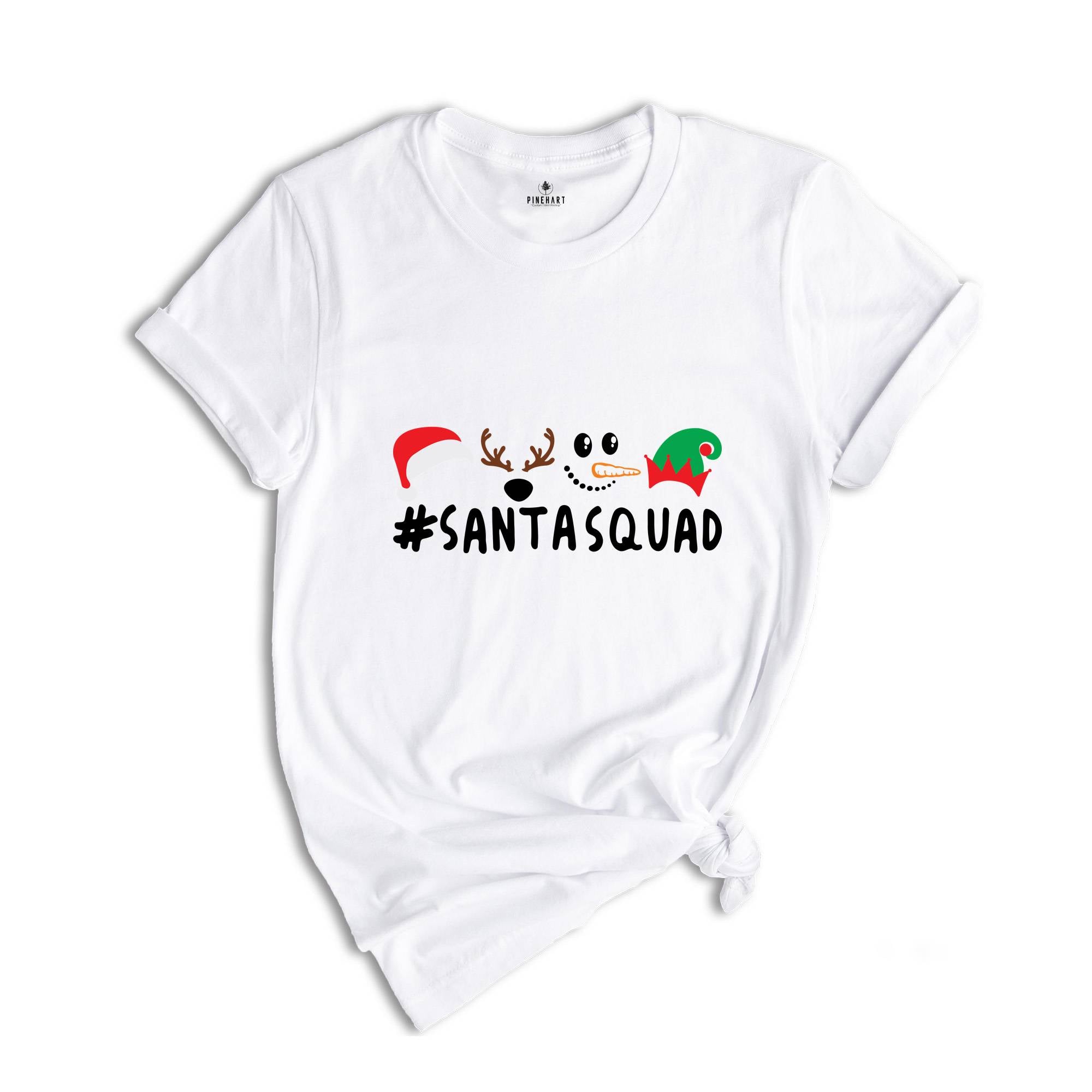 Santa Squad Shirt, Funny Santa Shirt, Christmas Reunion, Christmas Party Tee, Santa Hat Shirt, Cousin Crew Shirt, Christmas Sweatshirt