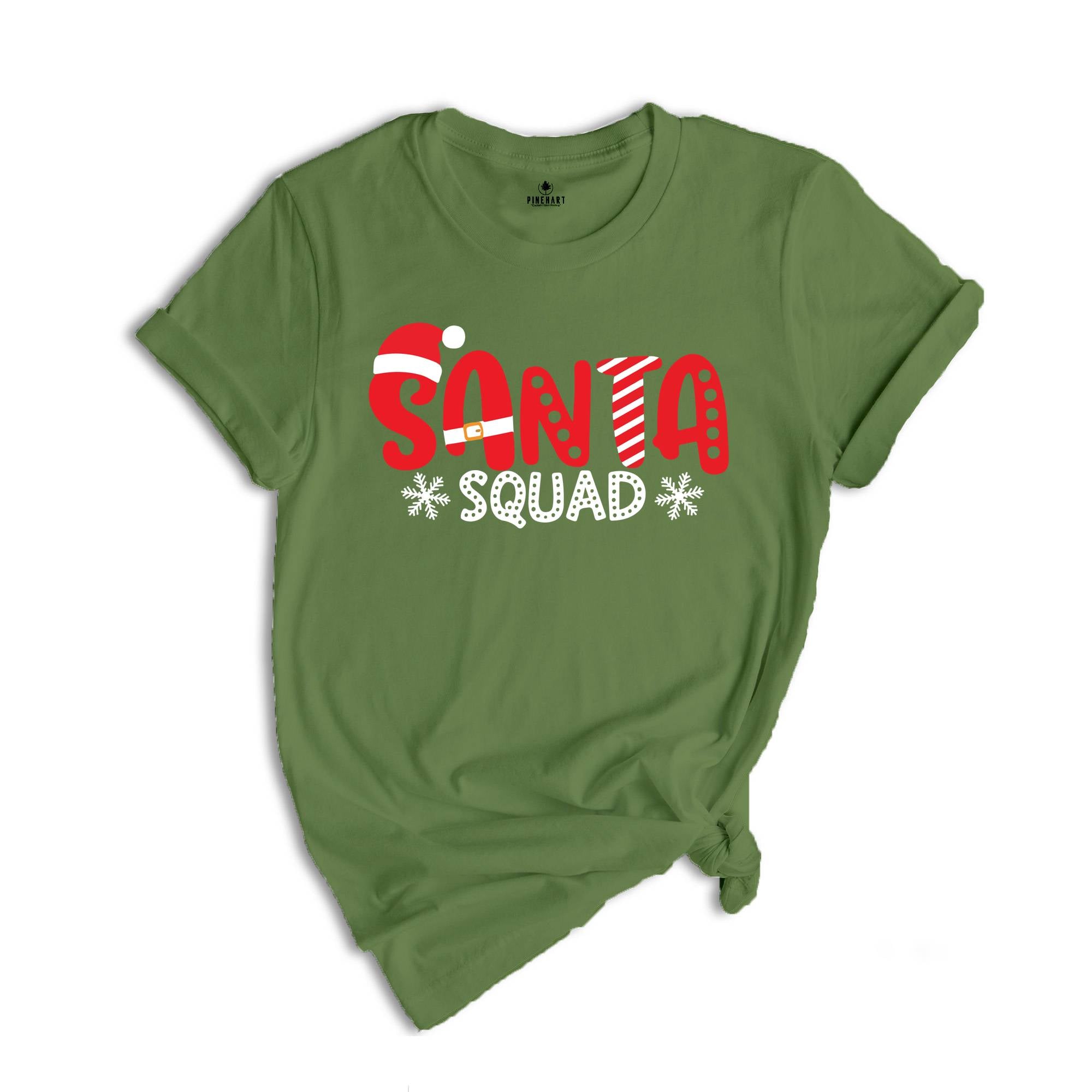 Santa Squad Shirt, Santa's Christmas Shirt, Christmas Crew T-Shirt, Family Christmas Shirts, Funny Santa Shirt, Christmas Gifts