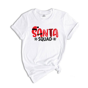 Santa Squad Shirt, Santa's Christmas Shirt, Christmas Crew T-Shirt, Family Christmas Shirts, Funny Santa Shirt, Christmas Gifts