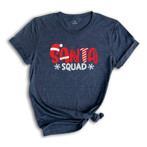 Santa Squad Shirt, Santa's Christmas Shirt, Christmas Crew T-Shirt, Family Christmas Shirts, Funny Santa Shirt, Christmas Gifts