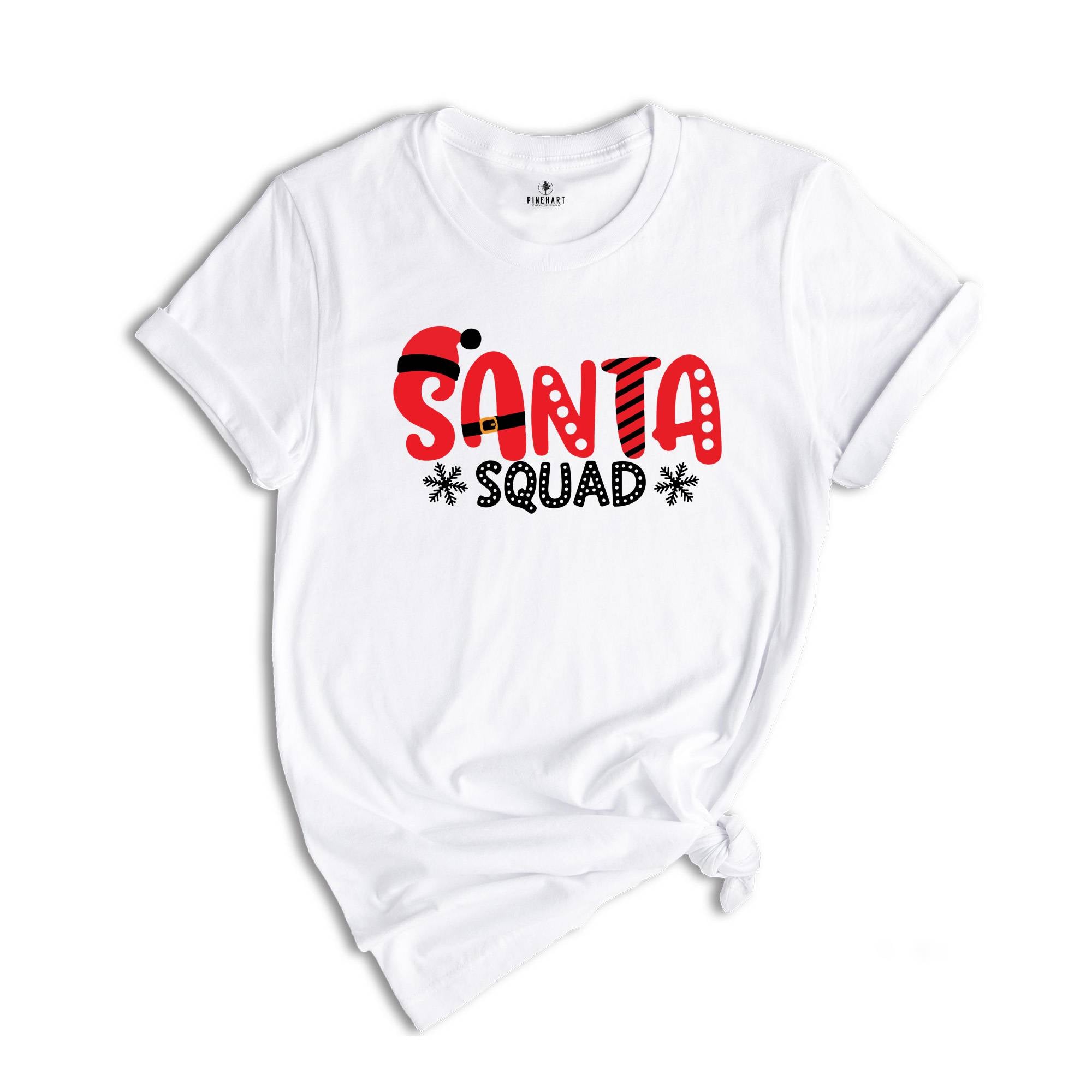 Santa Squad Shirt, Santa's Christmas Shirt, Christmas Crew T-Shirt, Family Christmas Shirts, Funny Santa Shirt, Christmas Gifts