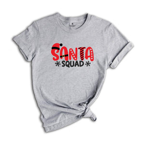 Santa Squad Shirt, Santa's Christmas Shirt, Christmas Crew T-Shirt, Family Christmas Shirts, Funny Santa Shirt, Christmas Gifts