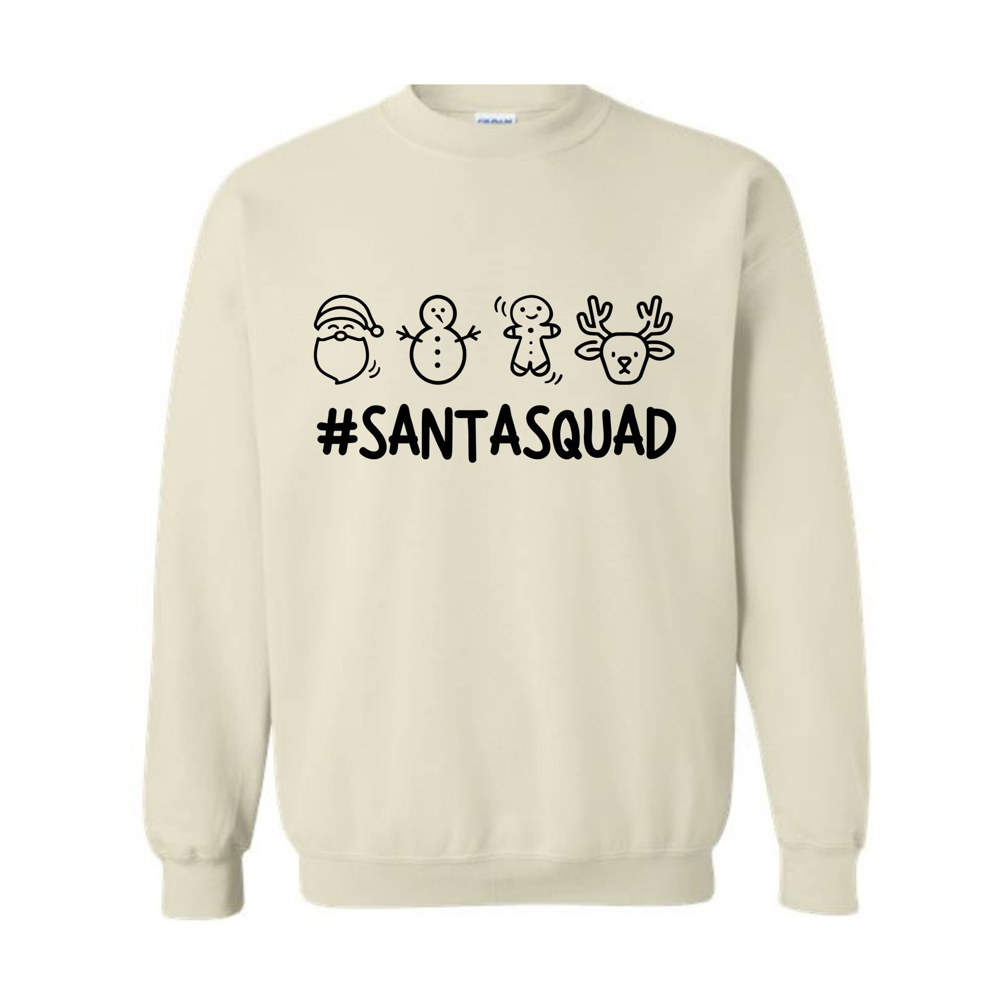 Santa Squad Sweatshirt, Christmas Reunion, Christmas Party, Santa Hat Costume, Cousin Crew Hoodie, Christmas Outfit