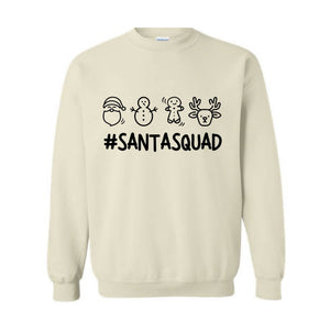 Santa Squad Sweatshirt, Christmas Reunion, Christmas Party, Santa Hat Costume, Cousin Crew Hoodie, Christmas Outfit