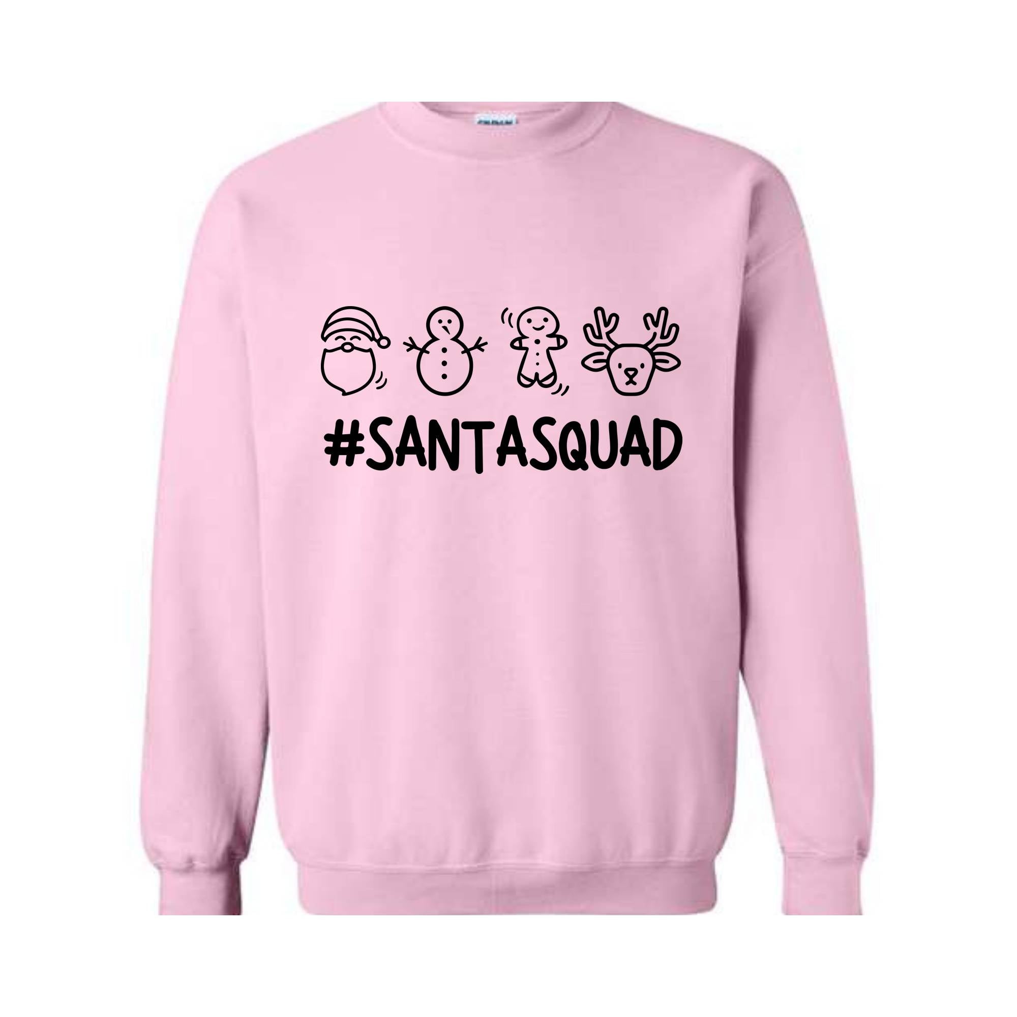 Santa Squad Sweatshirt, Christmas Reunion, Christmas Party, Santa Hat Costume, Cousin Crew Hoodie, Christmas Outfit