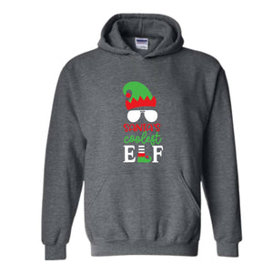 Santa's Coolest Elf Sweatshirt, Christmas Elf Sweatshirt, Christmas Sweater, Christmas Gifts, Funny Christmas Elf Sweatshirt