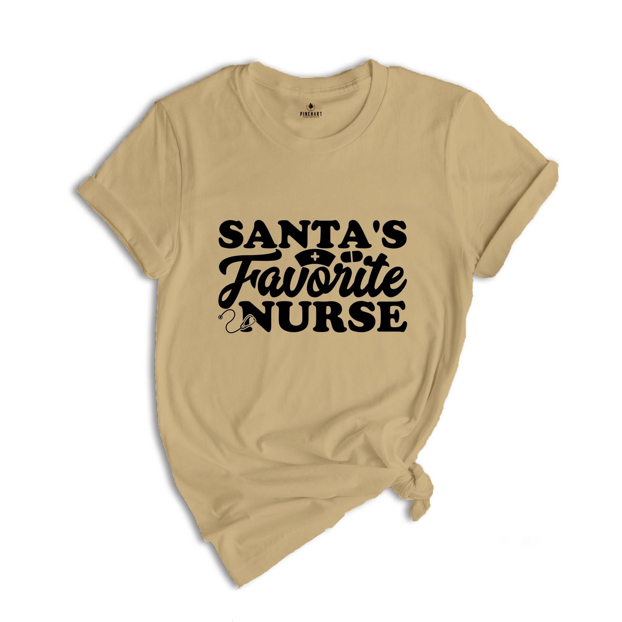 Santa's Favorite Nurse Shirt, Cute Nurse Shirt, Nurse Appreciation, Nurse Christmas Gift, Future Nurse Tee, Christmas Sweatshirt