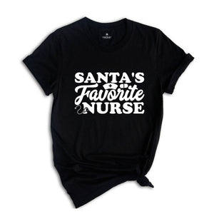 Santa's Favorite Nurse Shirt, Cute Nurse Shirt, Nurse Appreciation, Nurse Christmas Gift, Future Nurse Tee, Christmas Sweatshirt