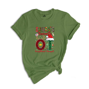 Santa's Favorite OT Occupational Therapist Shirt, Occupational Therapist Christmas Shirt, Occupational Therapist Shirt,Special Education Tee