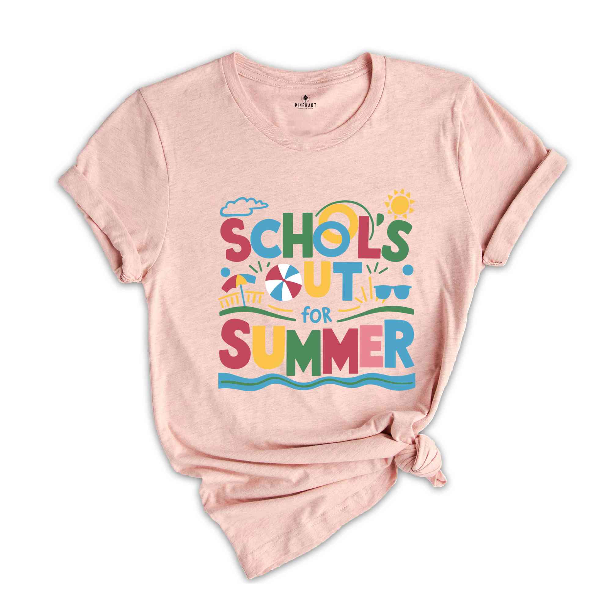 School Out For Summer Shirt, Teacher Shirt, Summery Shirt, Summer Shirts for Teachers, Summer Recharge Shirt