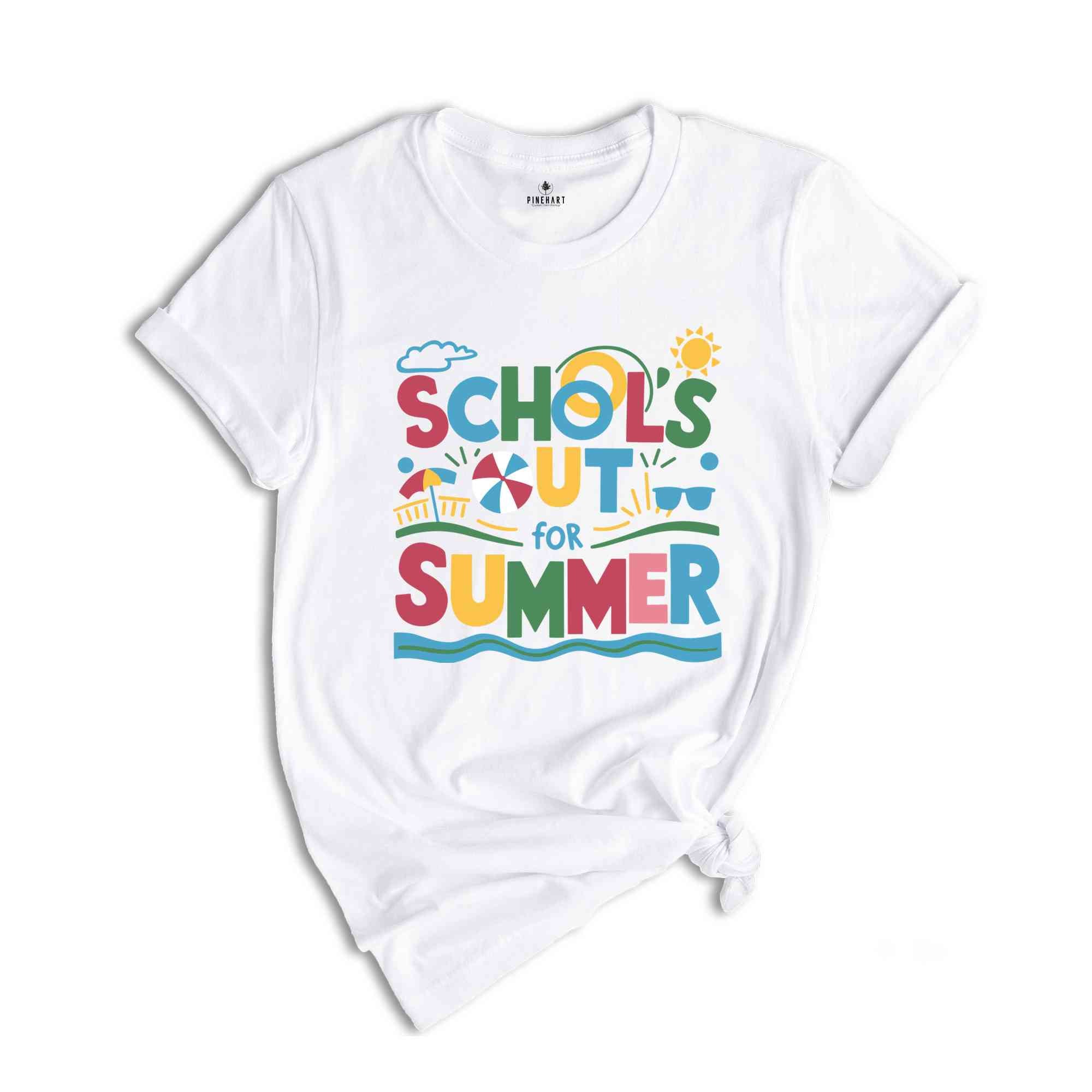 School Out For Summer Shirt, Teacher Shirt, Summery Shirt, Summer Shirts for Teachers, Summer Recharge Shirt