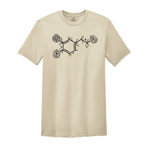 School Psychologist Shirt, Serotonin Molecule Shirt, Therapist Shirt, Serotonin Dopamine Tee, Psychiatrist Shirt