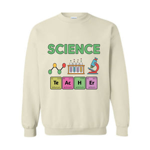 Science Teacher Sweatshirt, Periodic Table Hoodie, Chemistry Teacher Hoodie, Gift for Teacher, Elements Hoodie, Funny Chemistry Hoodie